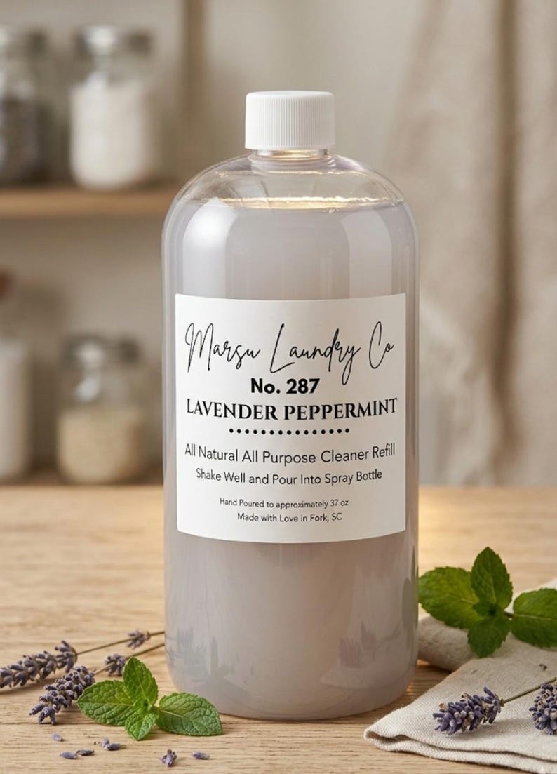 il_794xN.7792018620_4zlp.jpg Natural Essential Oil Cleaning Spray Refill - Image 1