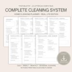 Complete Home Cleaning Planner
