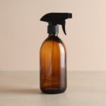 Amber Glass Refillable Spray Bottle