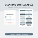 Home Cleaning Checklist Pack